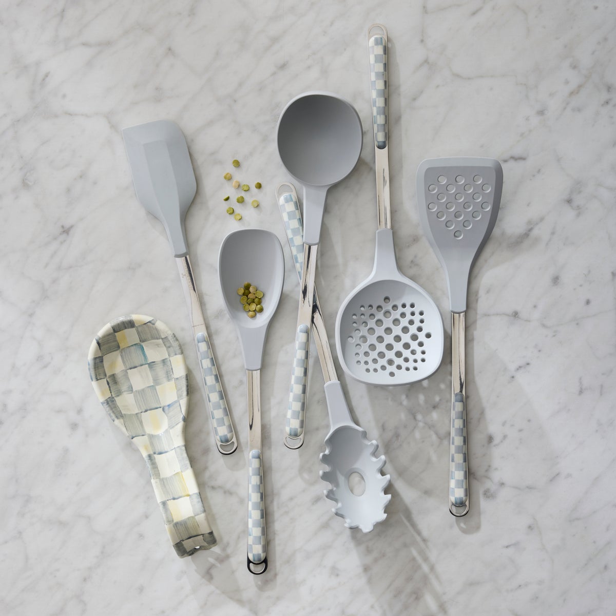 Sterling Check Spoon Rest - Image 5
