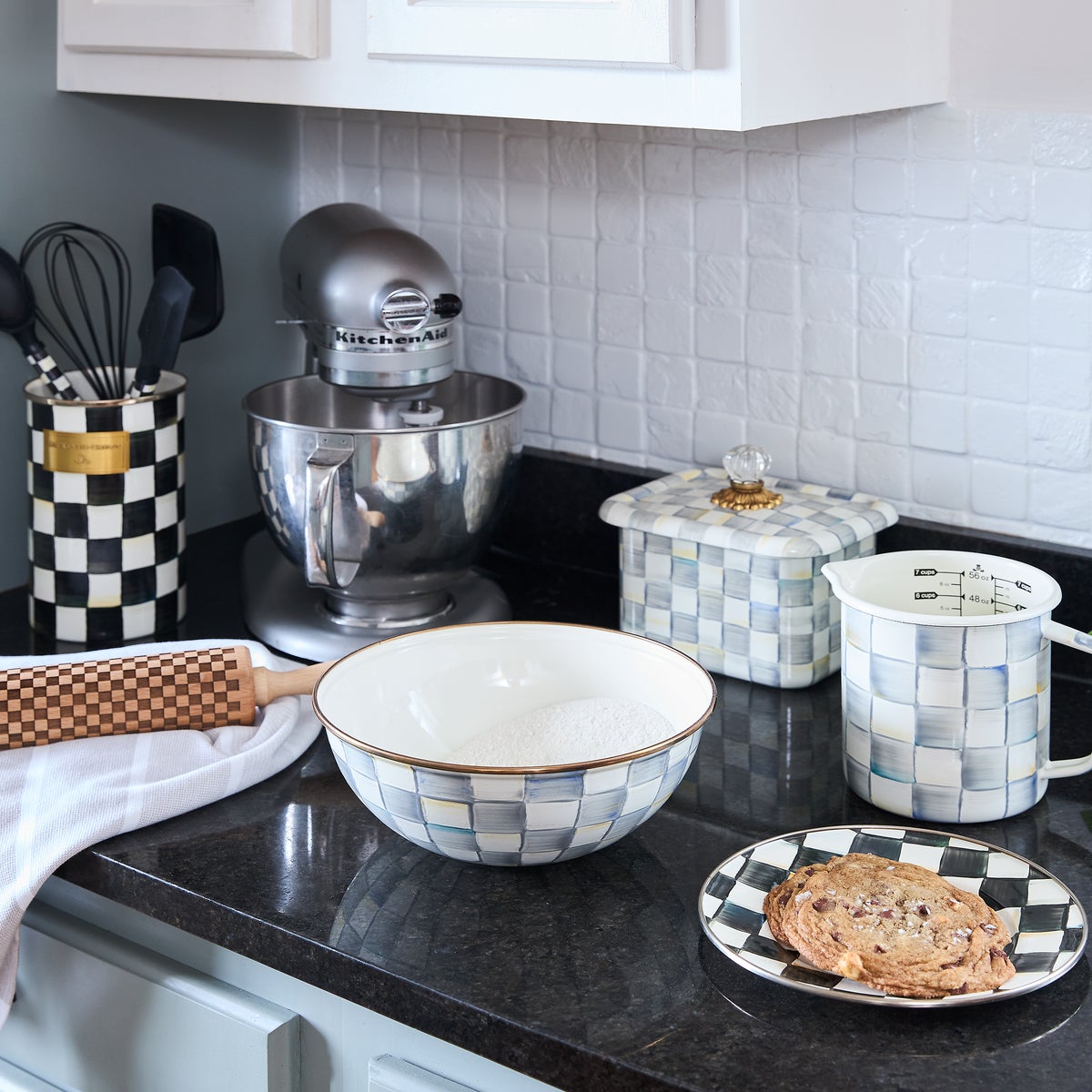 Sterling Check Recipe Box - Image 2