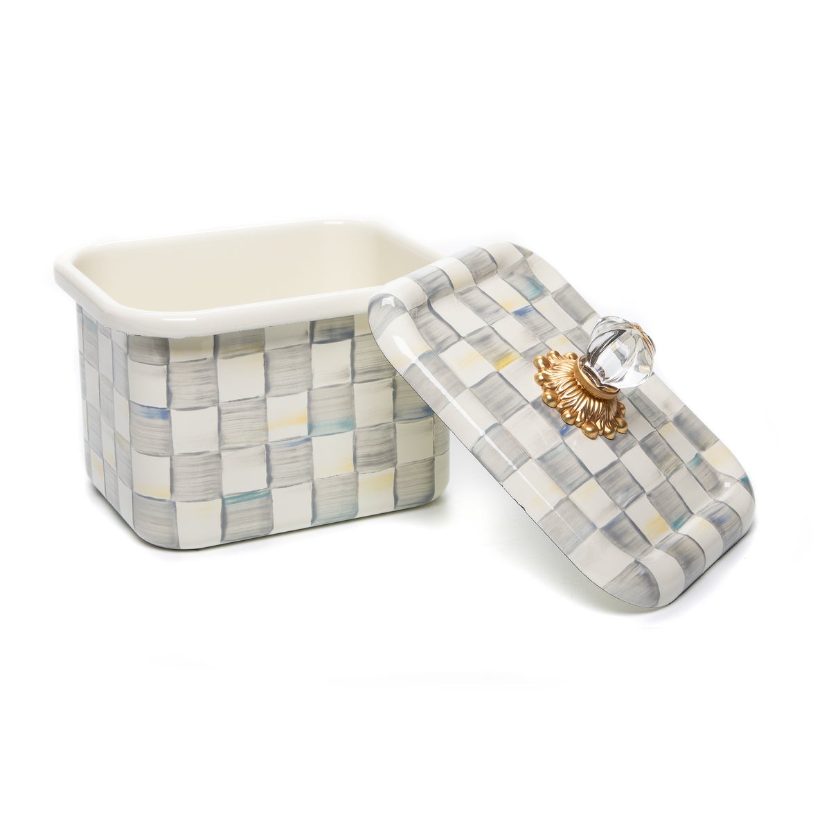 Sterling Check Recipe Box - Image 3
