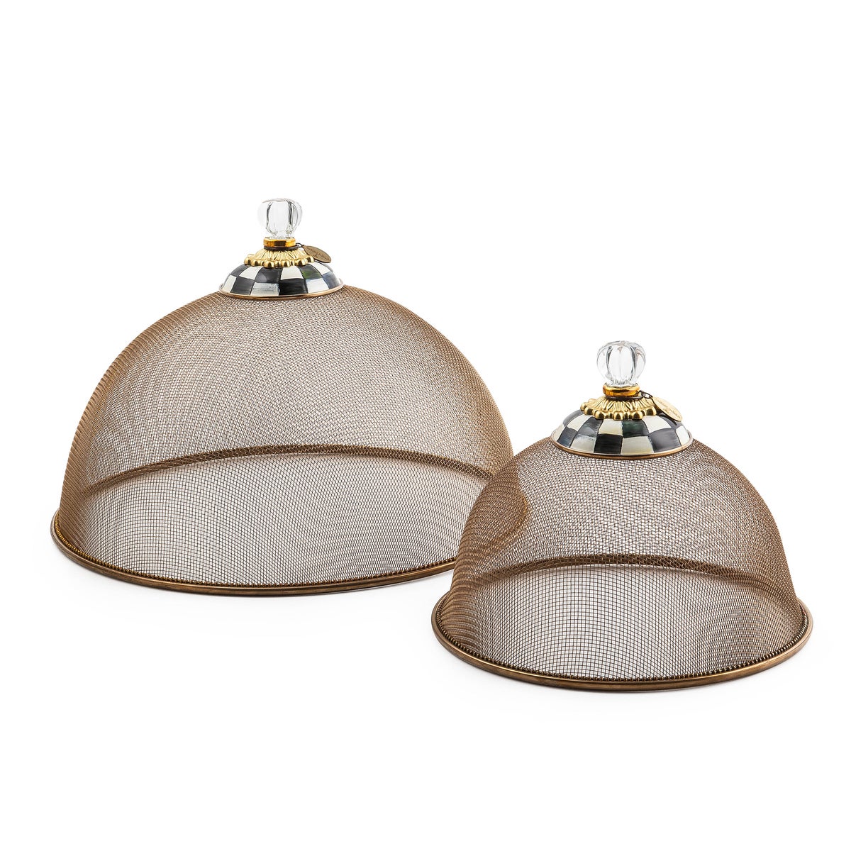 Courtly Check Small Mesh Dome - Image 5