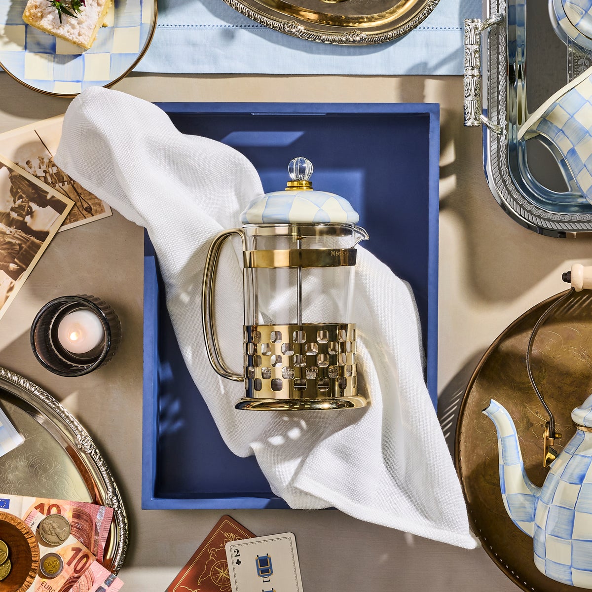 Sky Check French Press - Image 3
