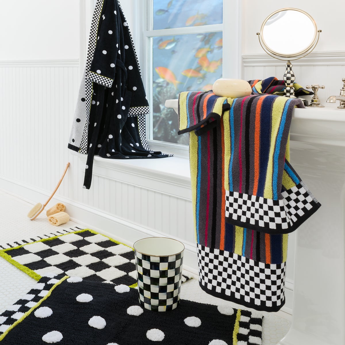 Courtly Check Waste Bin - Image 2