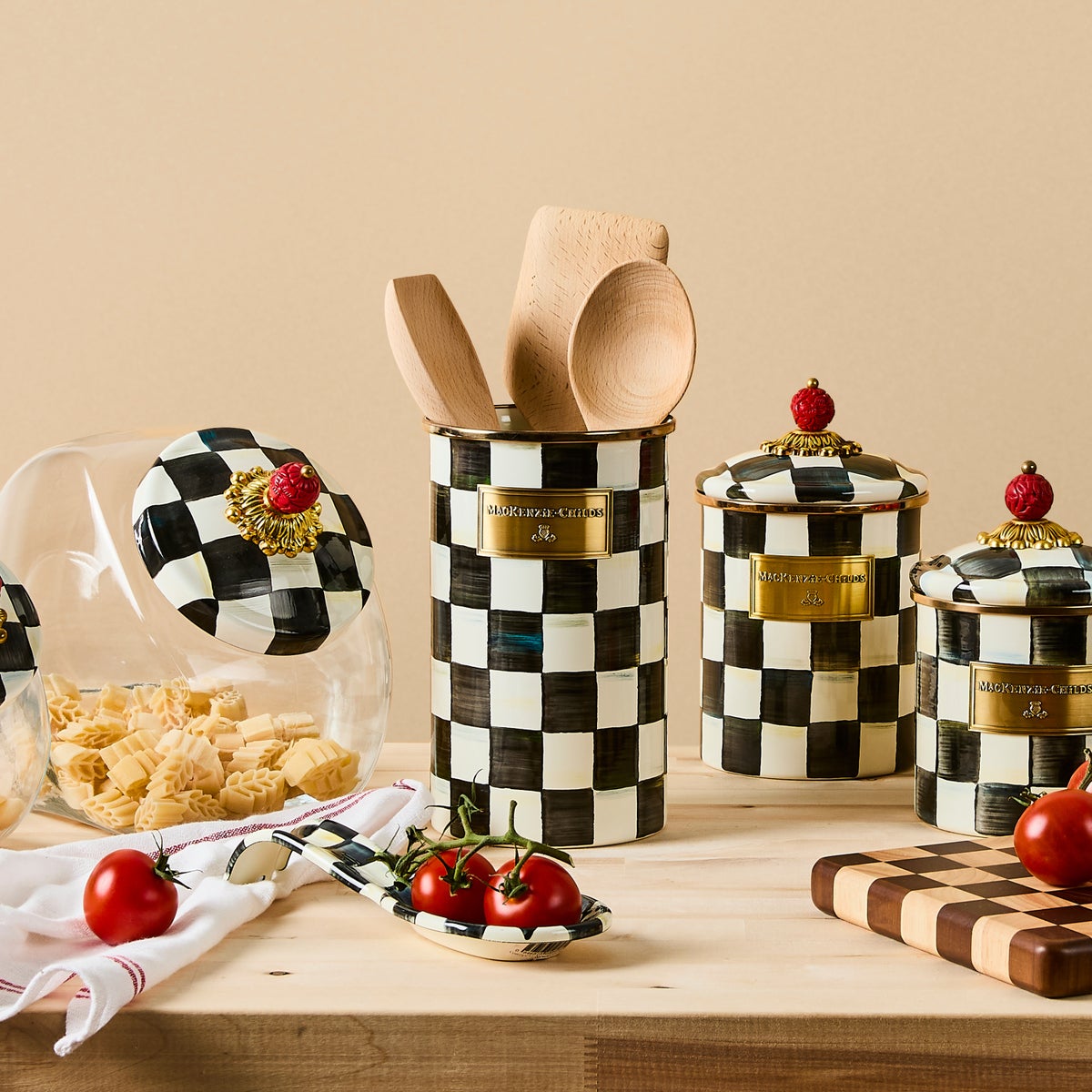 Courtly Check Utensil Holder - Image 6
