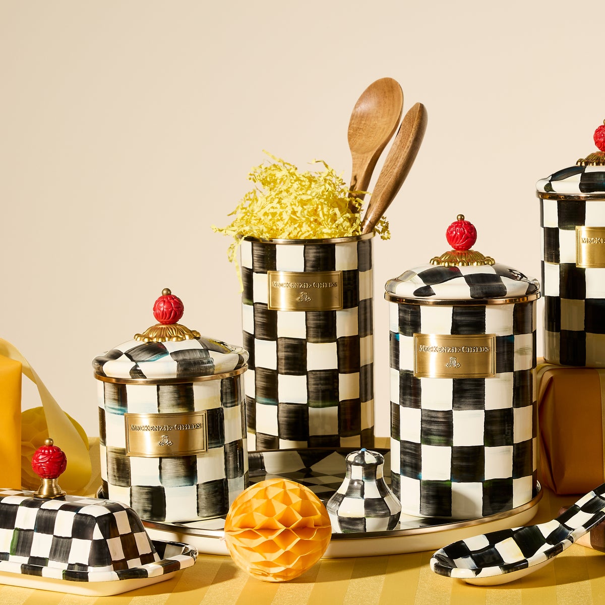 Courtly Check Utensil Holder - Image 8