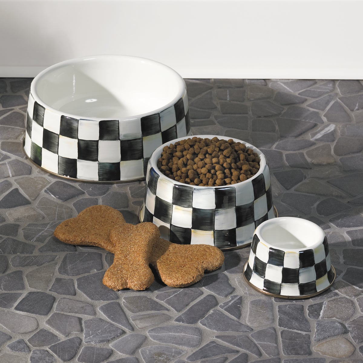 Courtly Check Large Pet Dish - Image 5