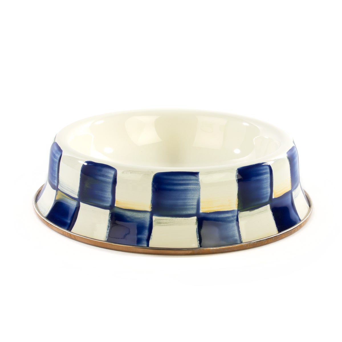 Royal Check Small Pet Dish