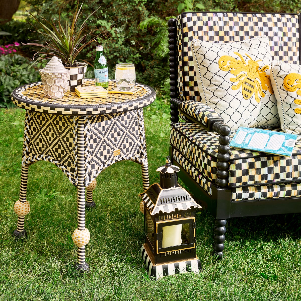 Courtly Check Small Garden Pot - Image 4