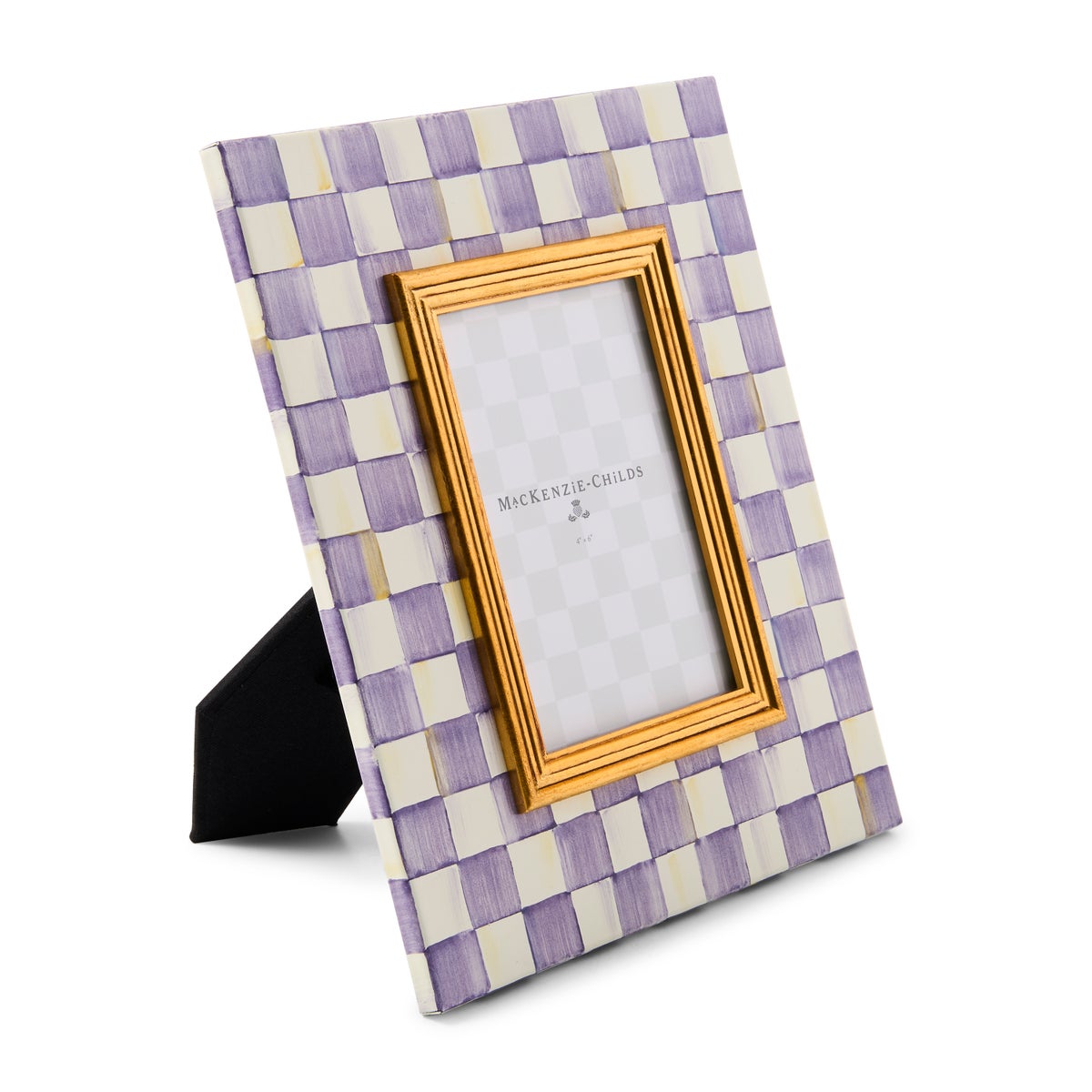 Violet Check 4" x 6" Frame - Image 2