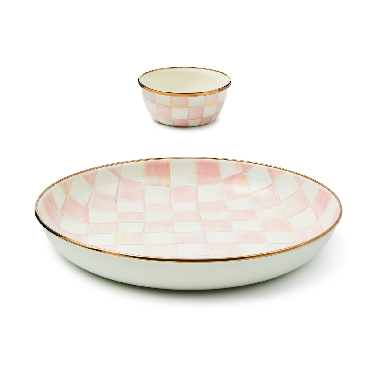 Rosy Check Chip & Dip Set