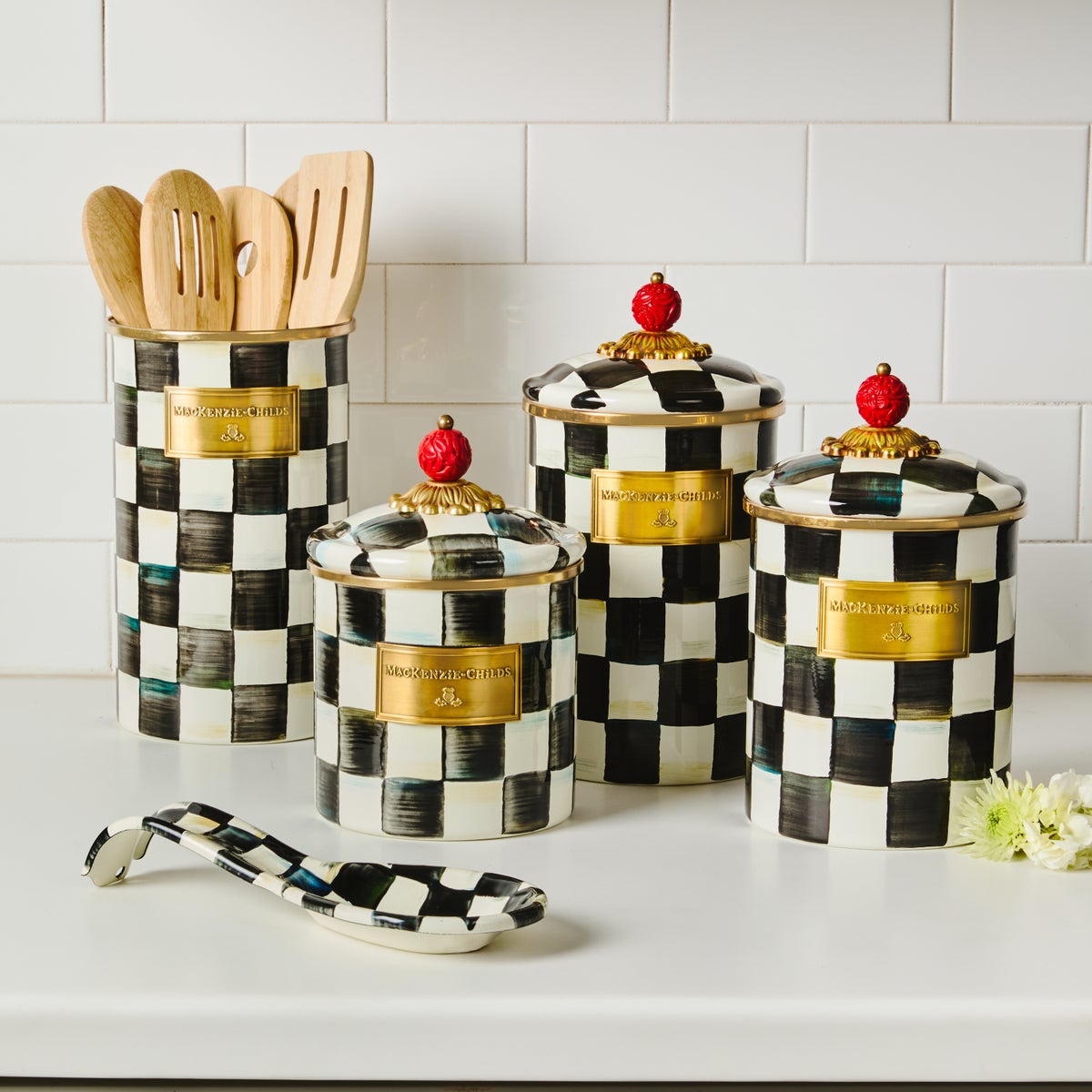 Courtly Check 5pc Kitchen Essentials Set - Image 3